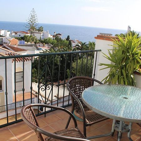 Playa Burriana, Tva Terasser, Havsutsikt, Pool Nerja Exterior foto