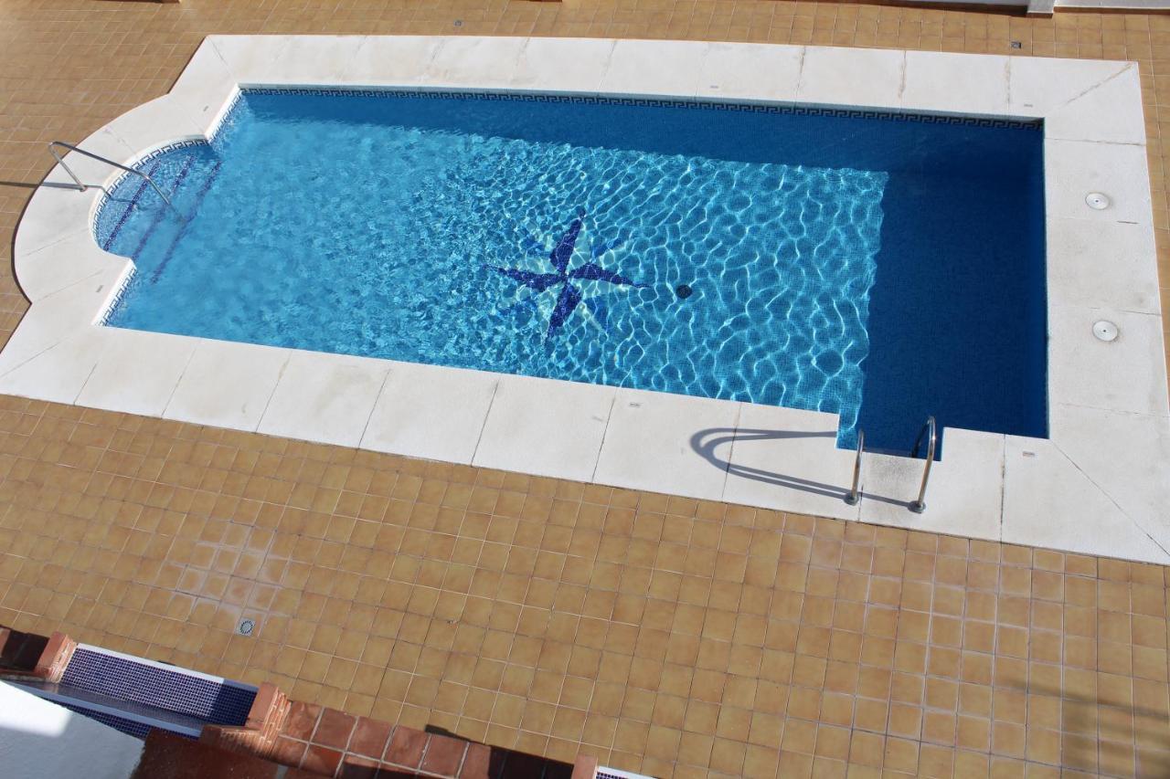 Playa Burriana, Tva Terasser, Havsutsikt, Pool Nerja Exterior foto